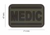 Naszywka - Medic Rubber Patch Green